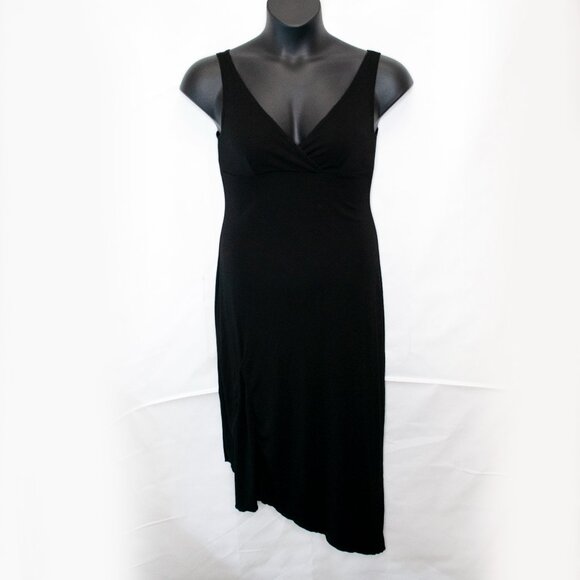 Rampage Asymmetric Dress Juniors XL Black Y2K Sleeveless Witchy Whimsigoth E09X - Picture 1 of 5
